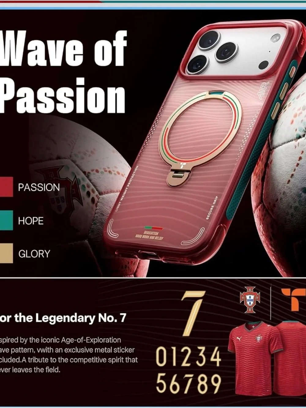 TORRAS Ostand Q3 air Portuguese Football Federation limited edition 17promaxcase